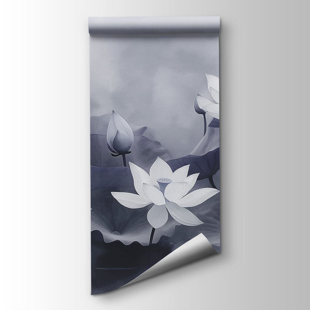 Lotus op stil water — productweergave
