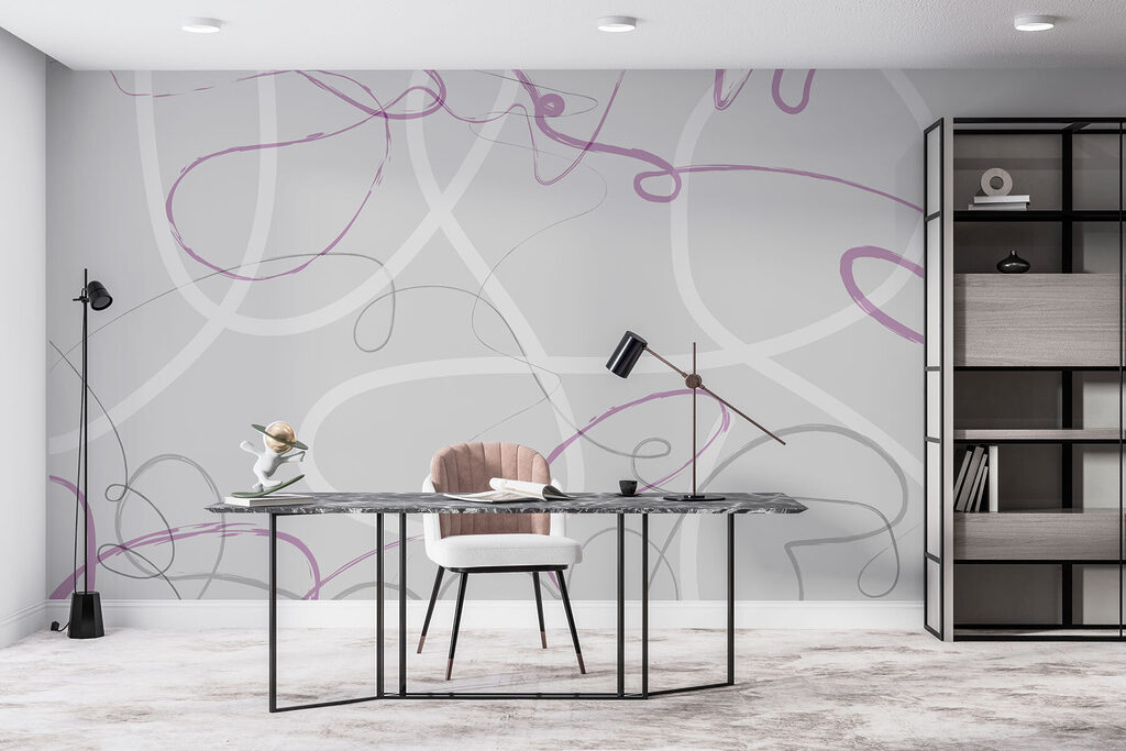 Dunne lijnen kruisen elkaar — interieur 2