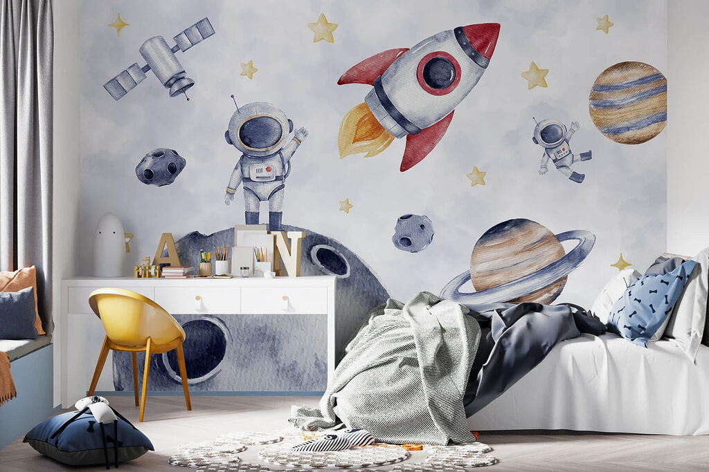 Raket langs de maanrand — interieur 2
