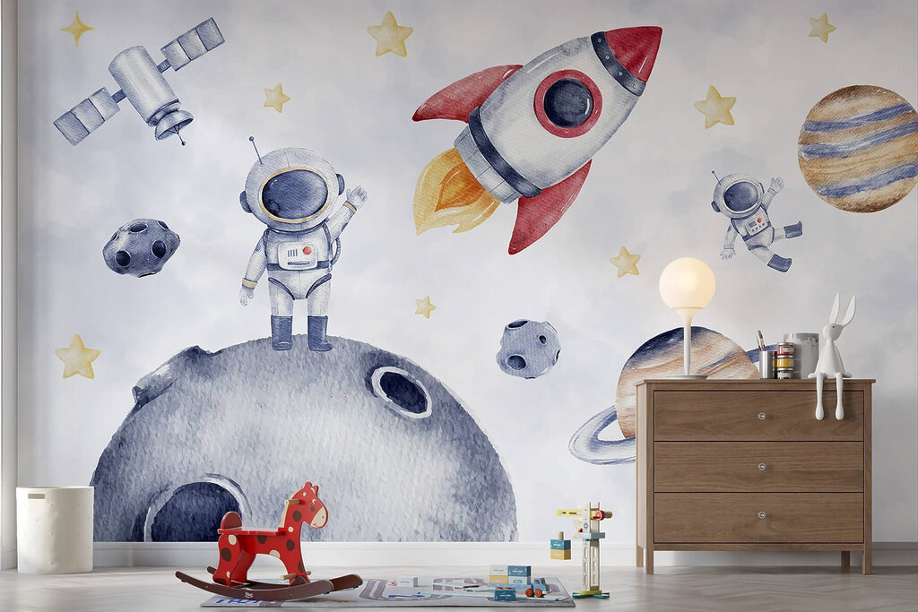 Raket langs de maanrand — interieur 3