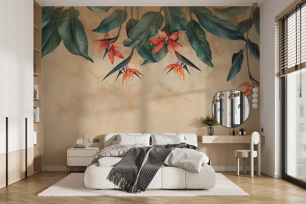 Paradijsbloemen hangen omlaag — interieur 3