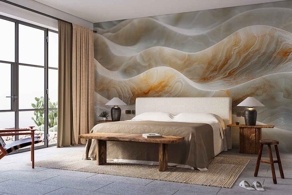 Golvende lagen met aders — interieur 1