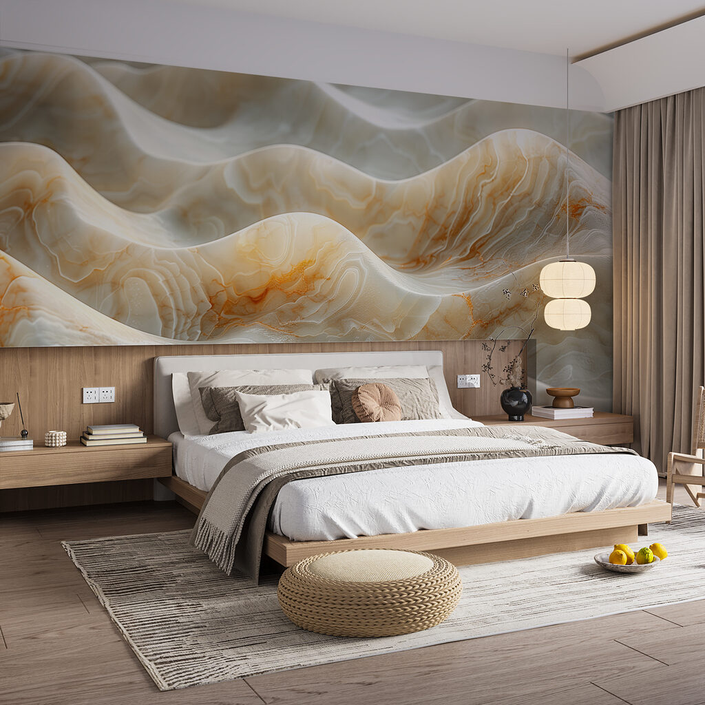 Golvende lagen met aders — interieur 2