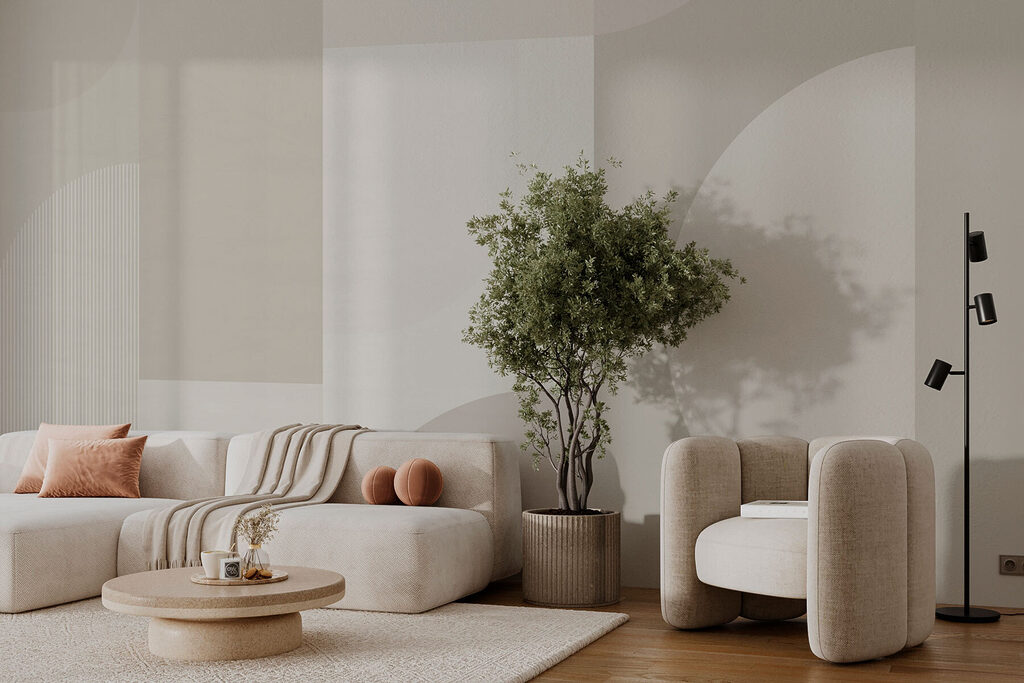 Lichtvlakken met ronde hoeken — interieur 2