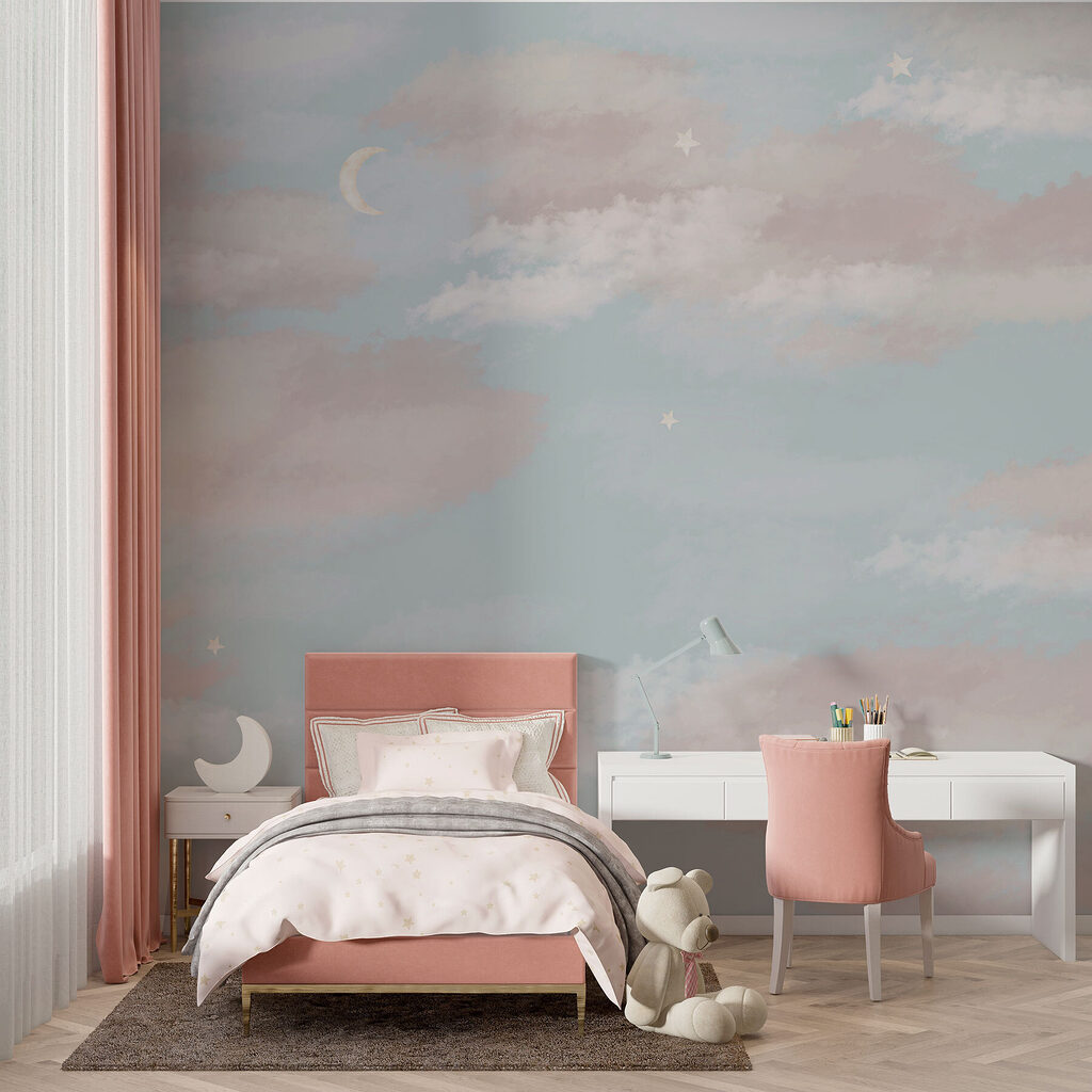 Pastelwolkjes in brede banen — interieur 1