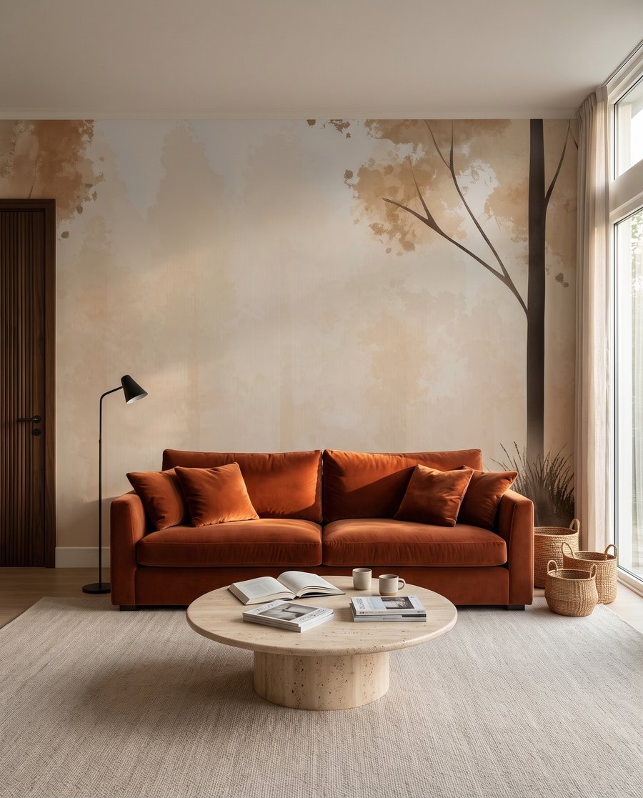 Licht tussen twee boomrijen — interieur 2