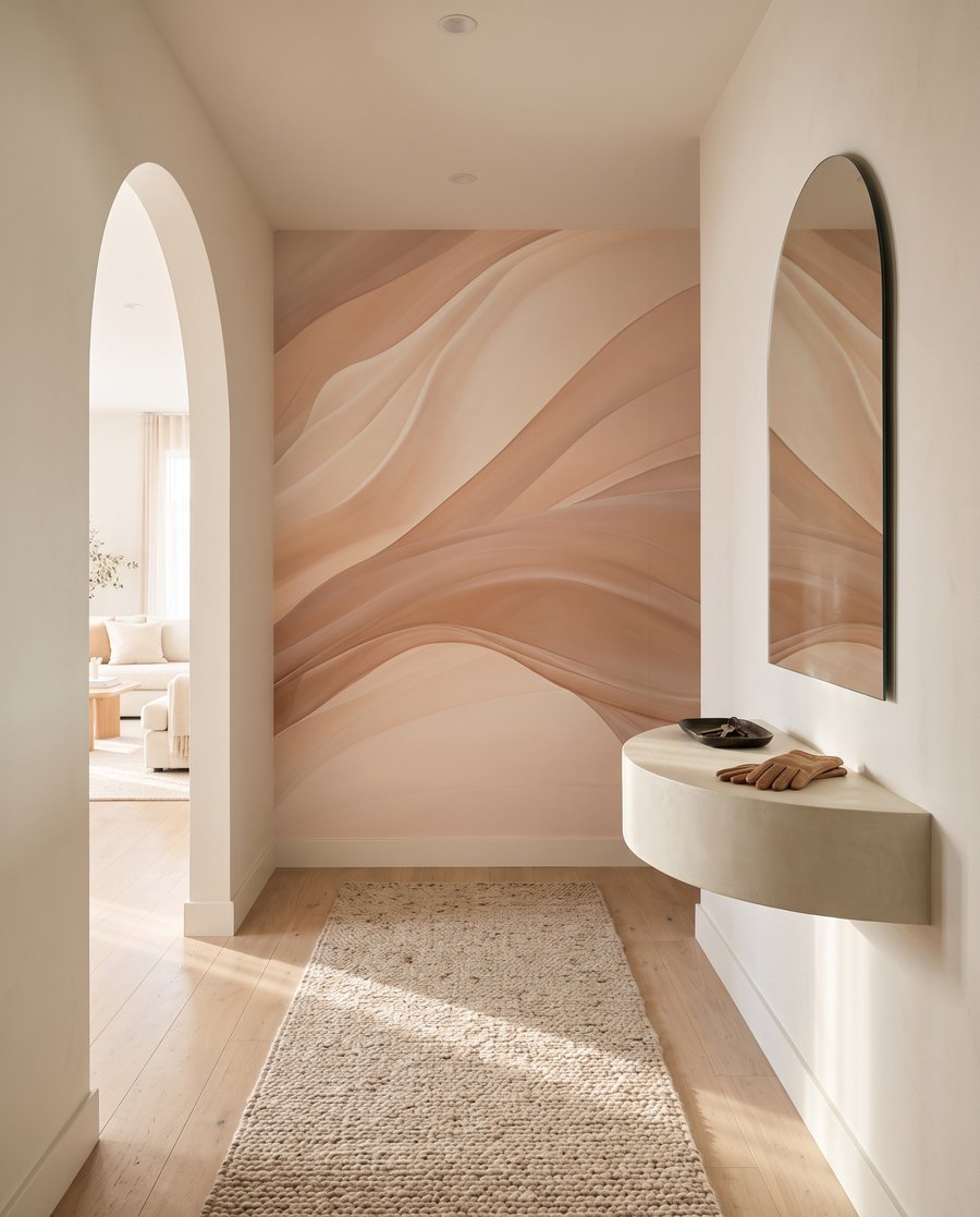 Zandkleurige golven van zachtheid — interieur 6