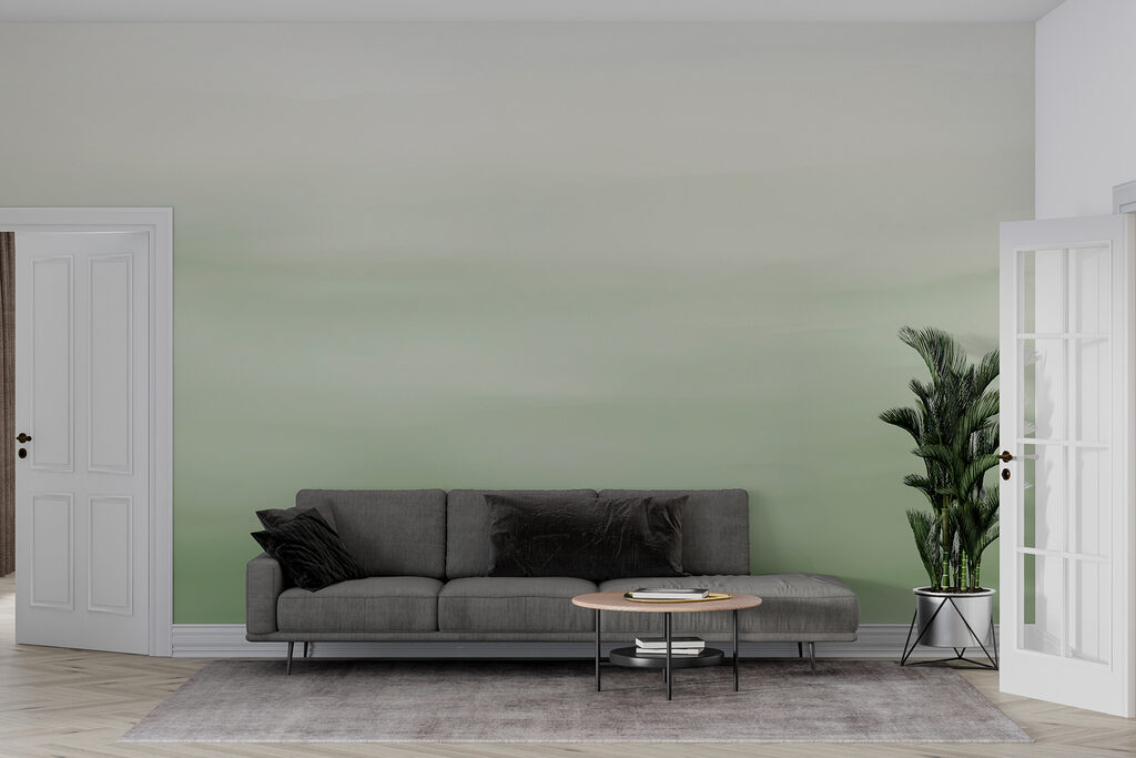 Witte en groene achtergrond — interieur 2