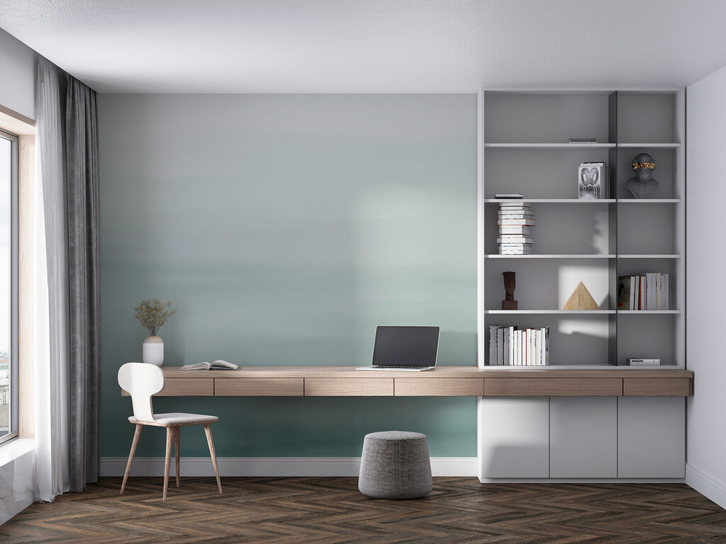 Witte en grijze lucht — interieur 2