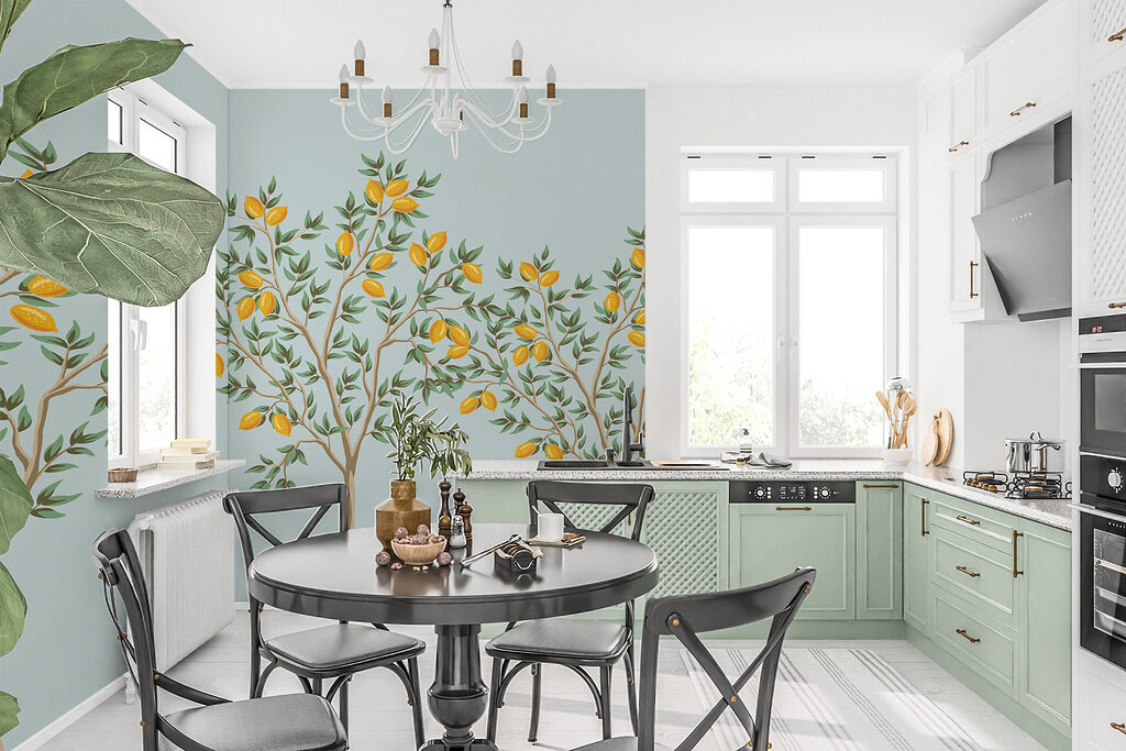Drie kleine citroenboompjes — interieur 1