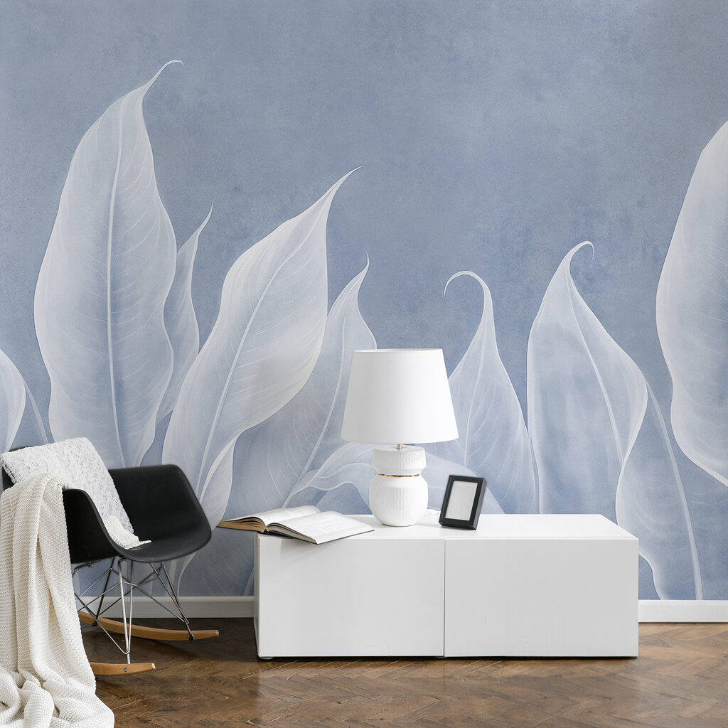 Doorschijnend blad met krulpunten — interieur 3