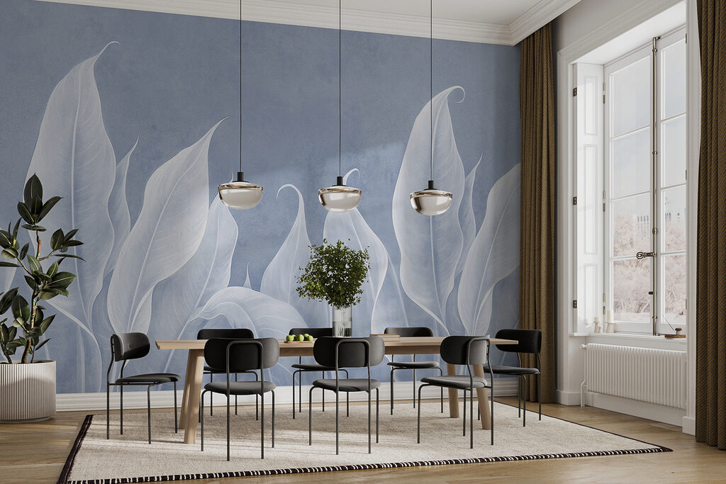 Doorschijnend blad met krulpunten — interieur 4