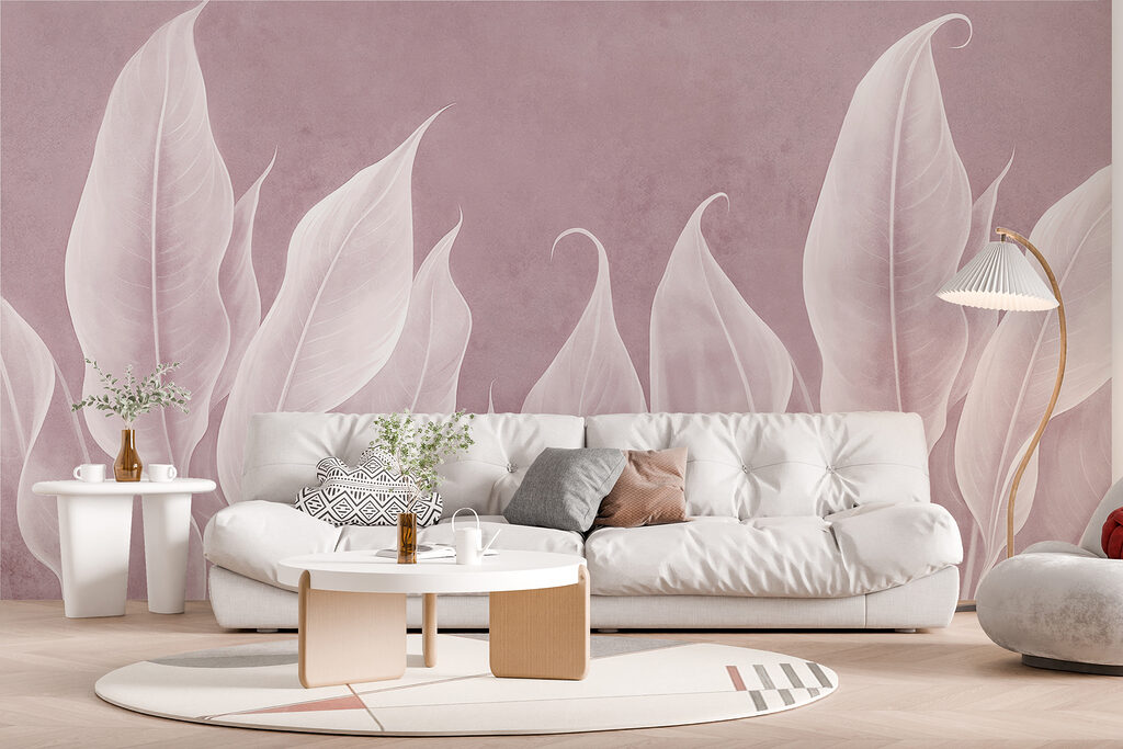 Doorschijnend blad met krulpunten — interieur 3