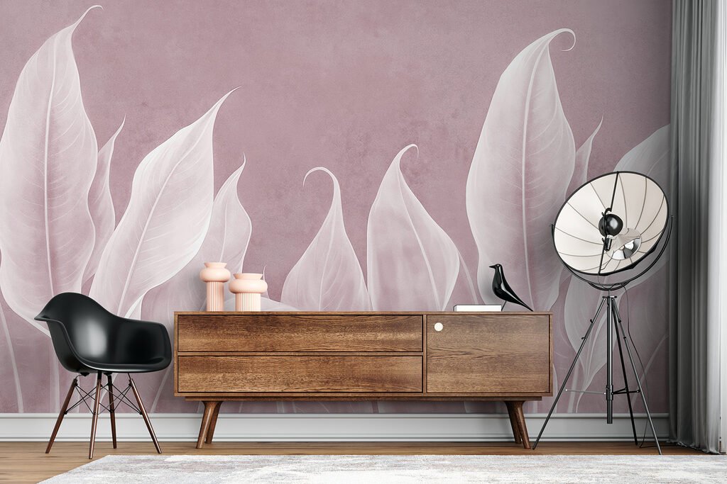 Doorschijnend blad met krulpunten — interieur 4