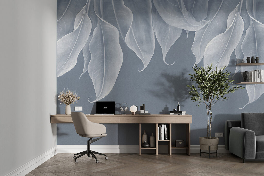 Hangende bladeren met krulpunten — interieur 2