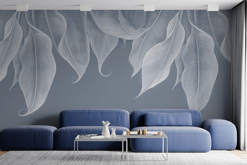 Hangende bladeren met krulpunten — interieur 3