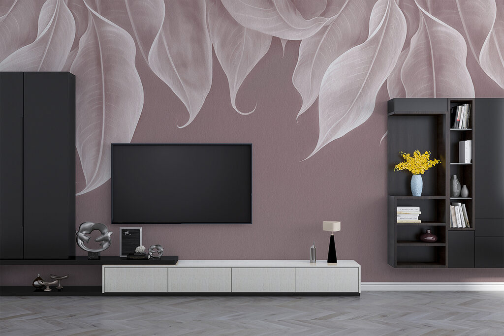 Hangende bladeren met krulpunten — interieur 3