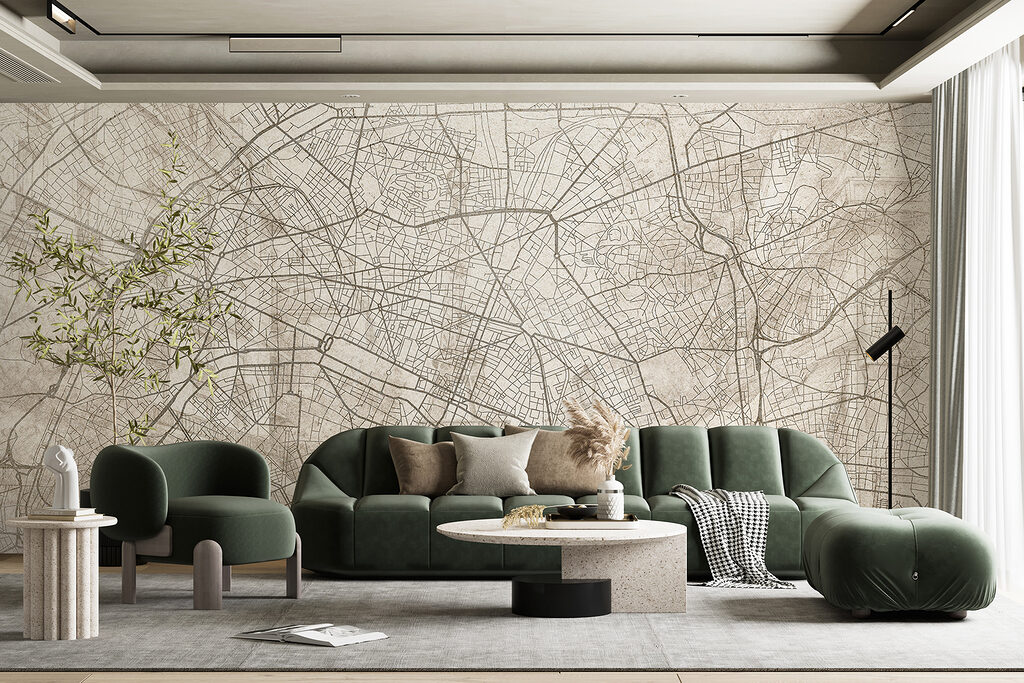 Straten in fijn netwerk — interieur 1