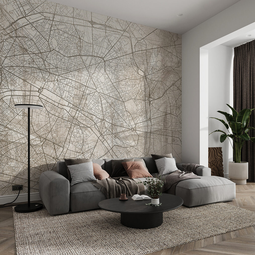 Straten in fijn netwerk — interieur 2