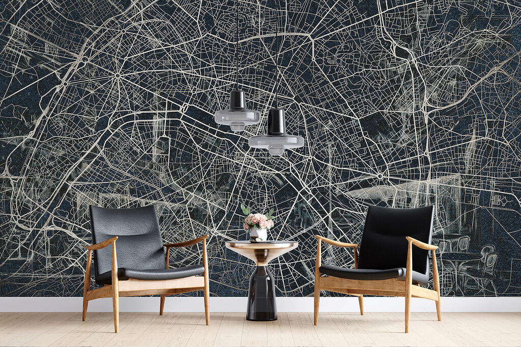 Straten in fijn netwerk — interieur 2