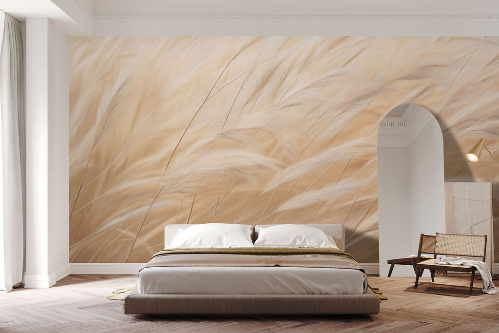 Gouden grassen waaien schuin — interieur 3