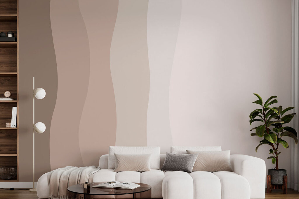 Kleurstroken langs de zijrand — interieur 1