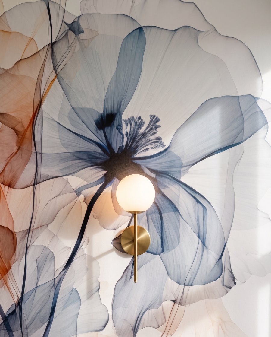 Bloemen van licht — detail