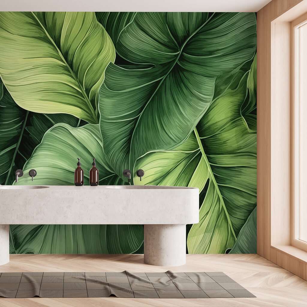 Groene bladeren, diepe plooien — interieur 2