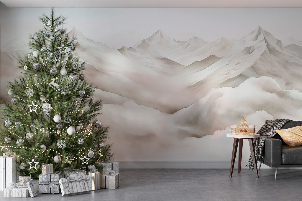 Bergtoppen in een wolkenzee — interieur 2