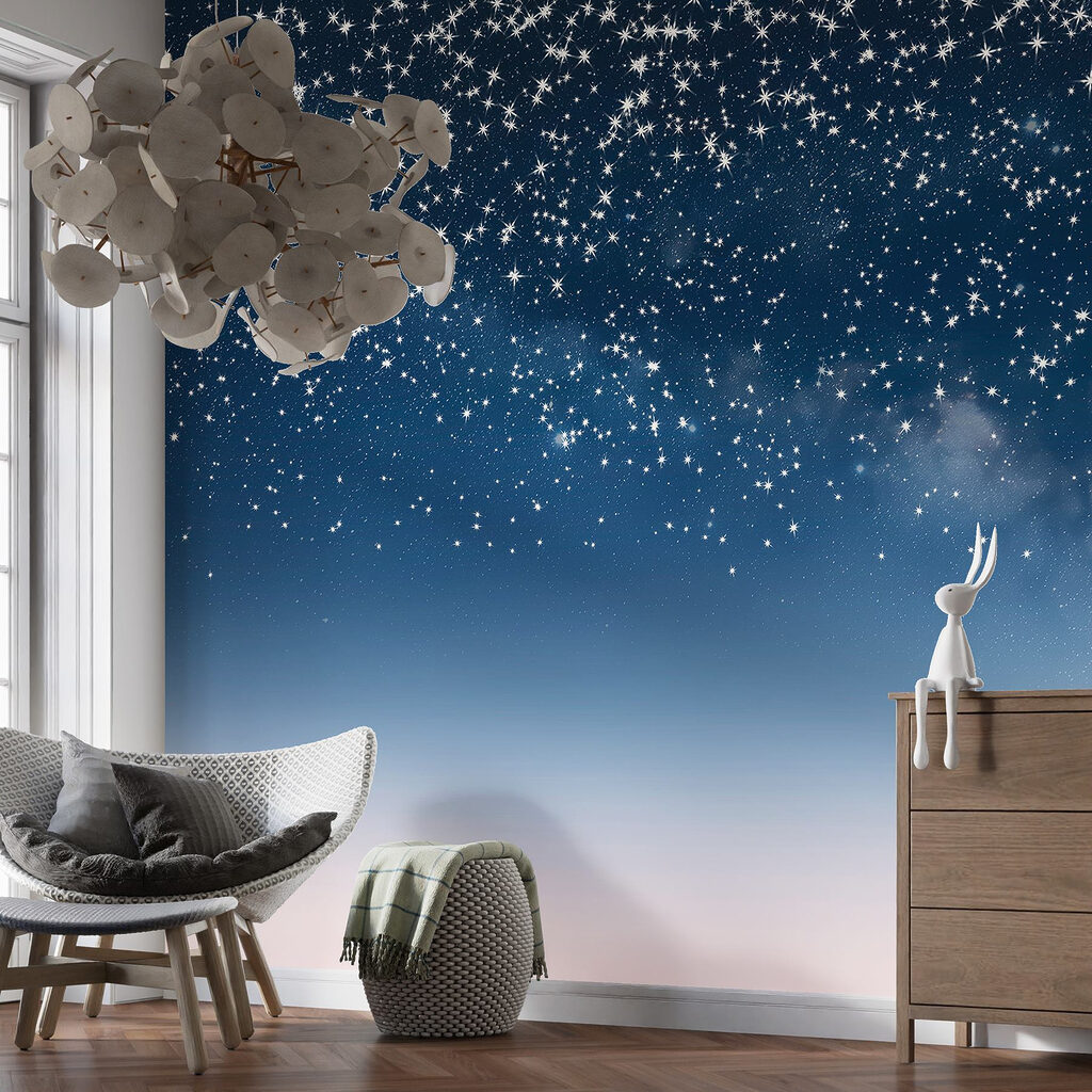 Sterrenregen boven zacht horizonlicht — interieur 4
