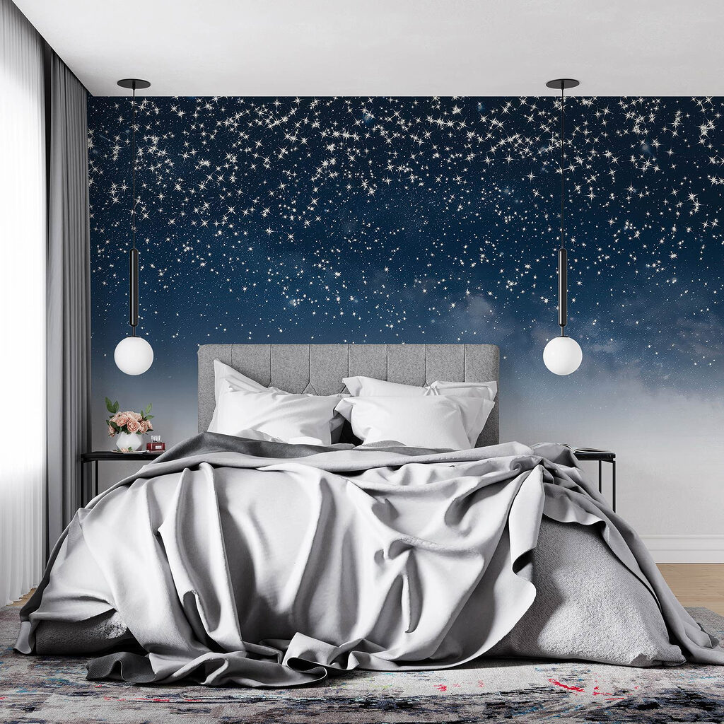 Sterrenregen boven zacht horizonlicht — interieur 2