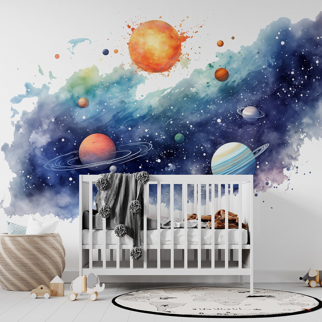 Zon boven geschilderde sterren — interieur 4