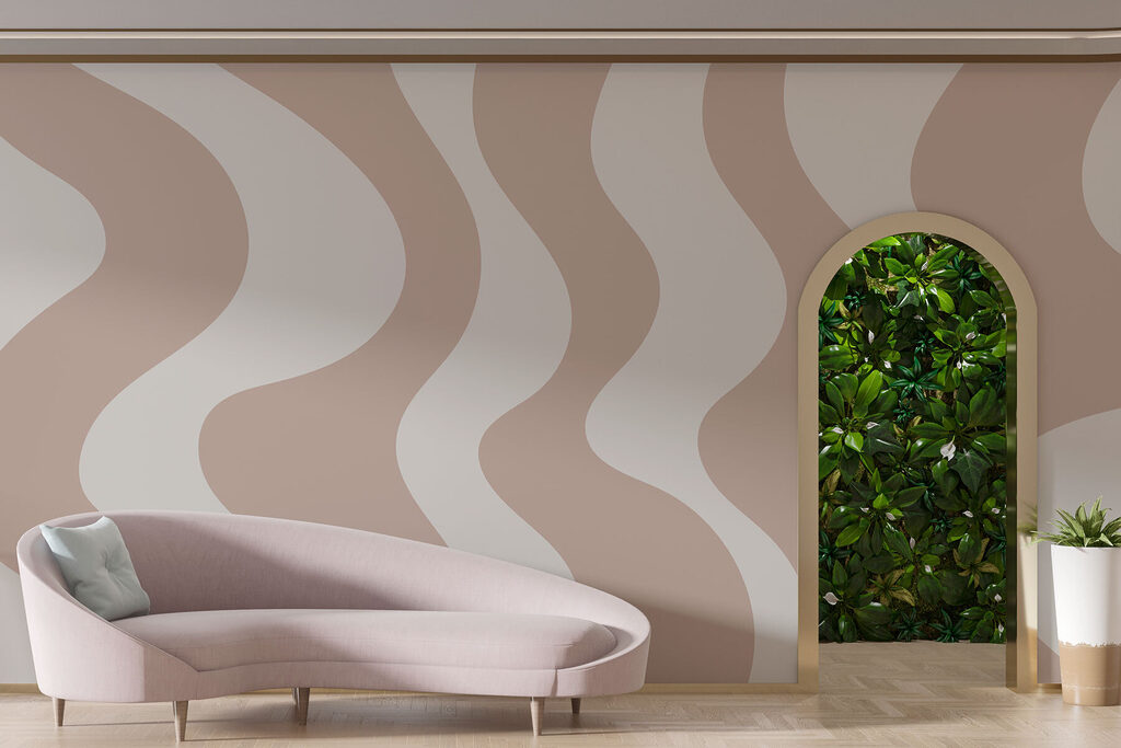 Brede golven naast elkaar — interieur 2