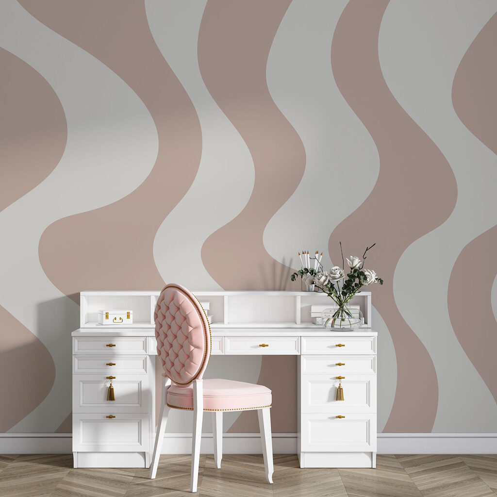 Brede golven naast elkaar — interieur 3