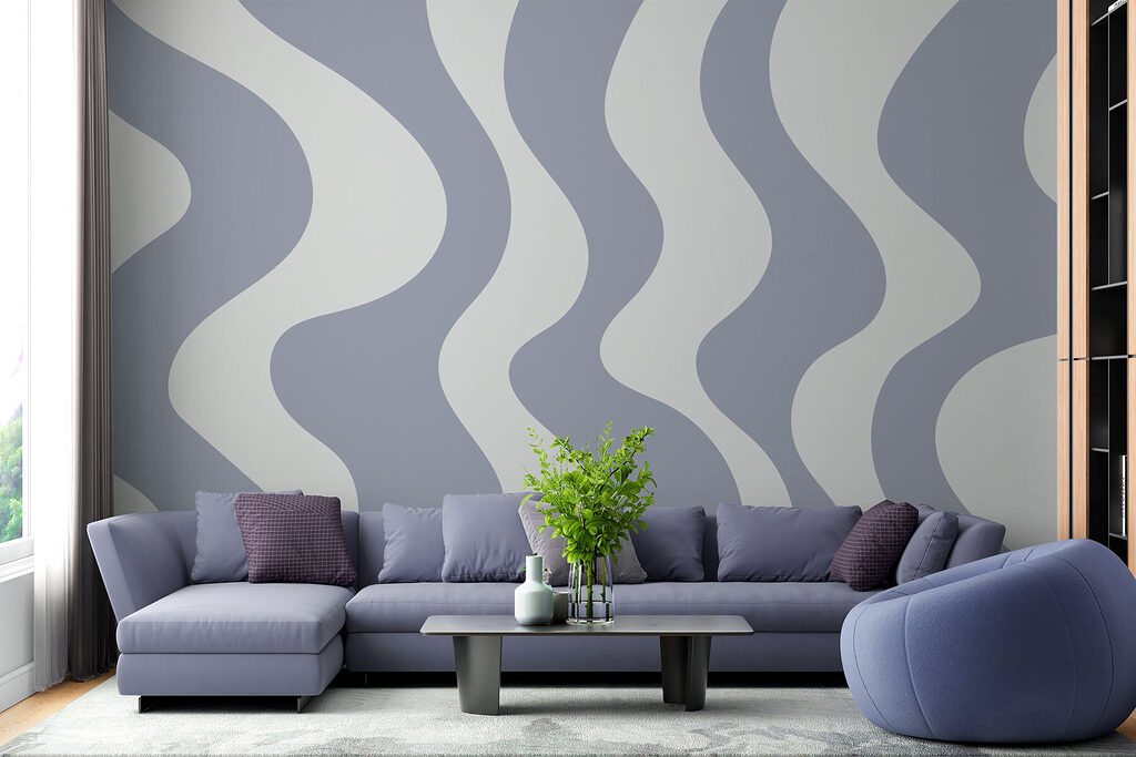 Brede golven naast elkaar — interieur 1