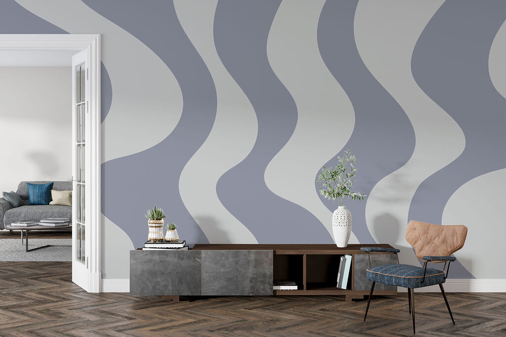 Brede golven naast elkaar — interieur 3