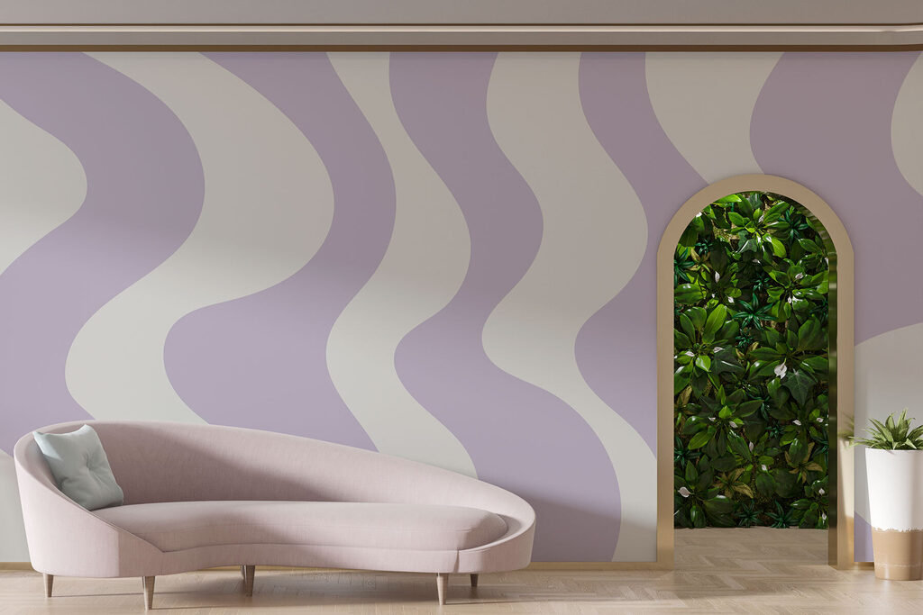Brede golven naast elkaar — interieur 2