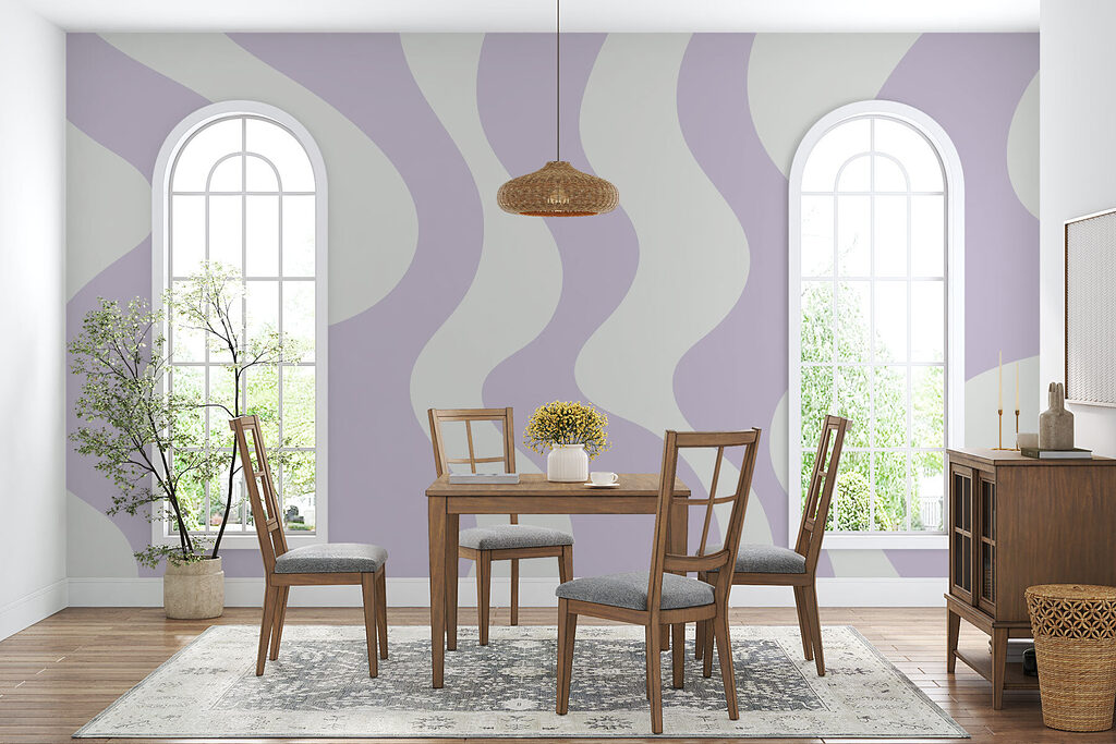 Brede golven naast elkaar — interieur 4