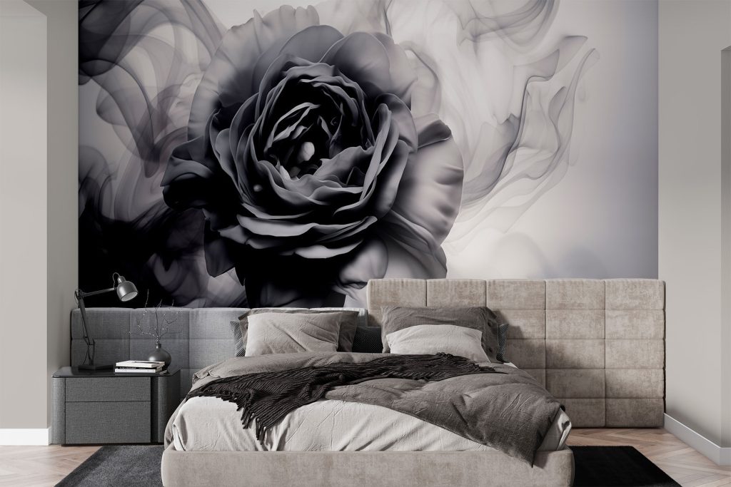 Grijze roos in rooksluiers — interieur 2