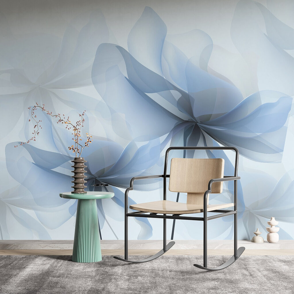 Bloembladen vangen zacht licht — interieur 1