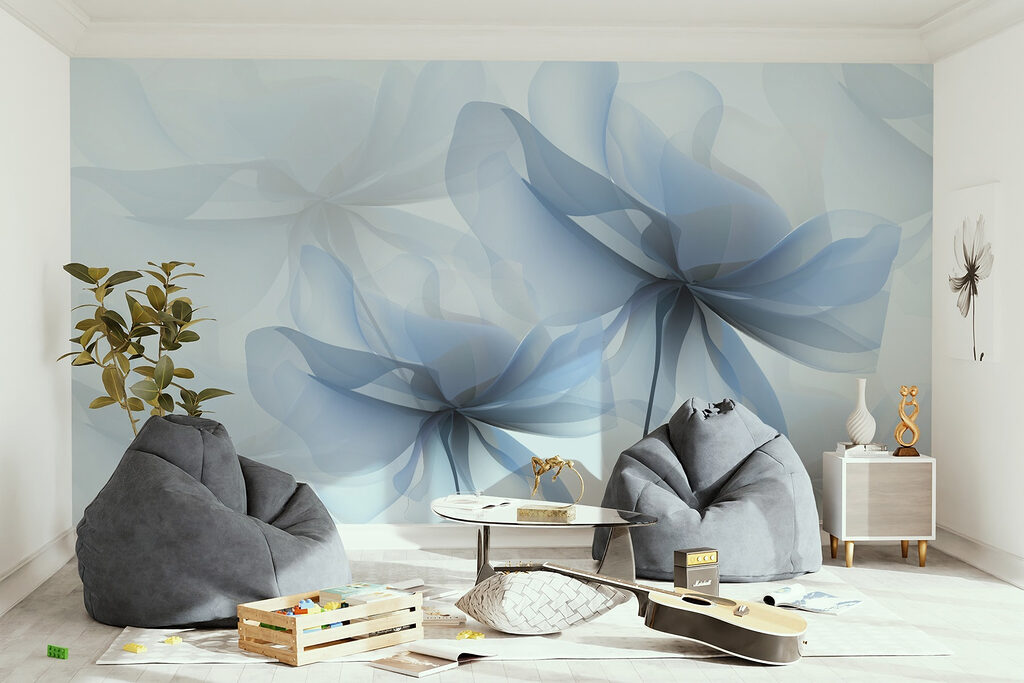 Bloembladen vangen zacht licht — interieur 2