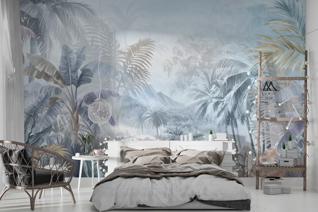 Schilderij van een jungle — interieur 2