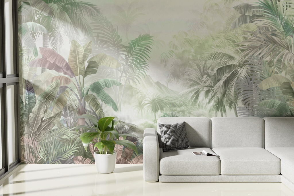 Schilderij van een bos — interieur 2