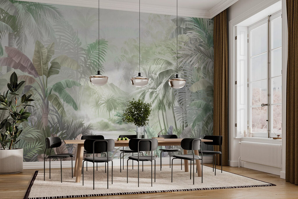 Schilderij van een bos — interieur 4