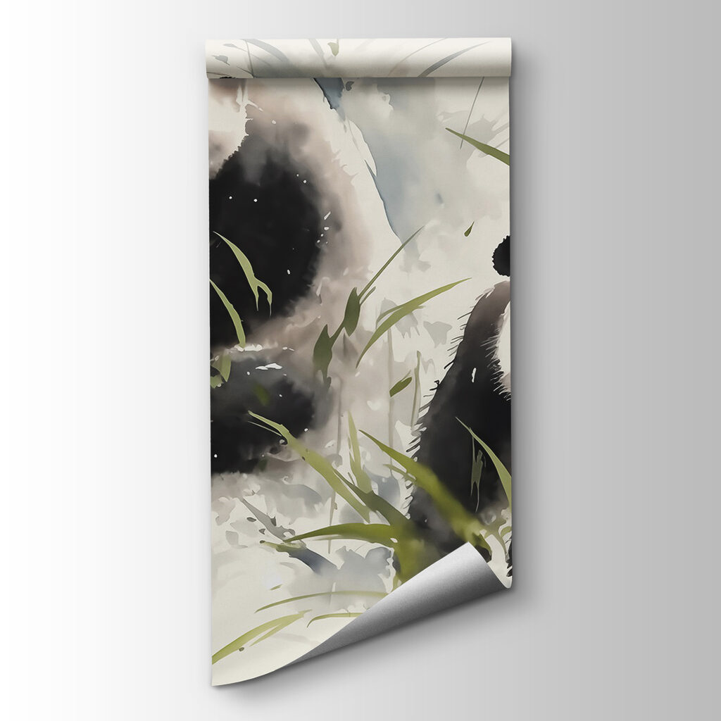 Panda's in gras — productweergave