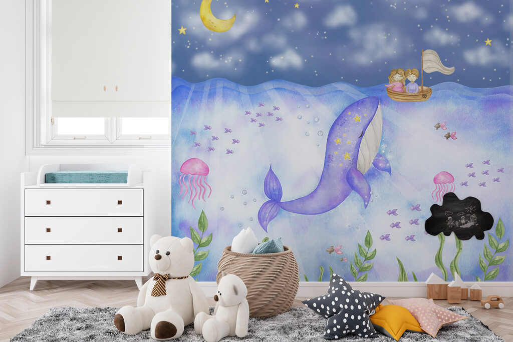 Walvis onder een maanboot — interieur 3