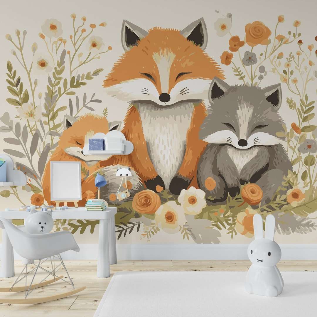 Bosvriendjes in een bloemenkrans — interieur 2