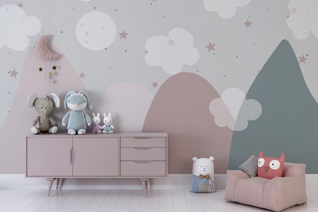 Pastelbergen onder de maan — interieur 2