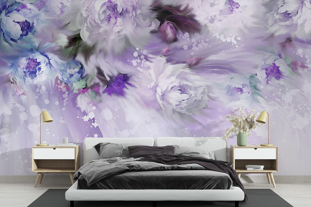 Bloemen boven een lichtstroom — interieur 1