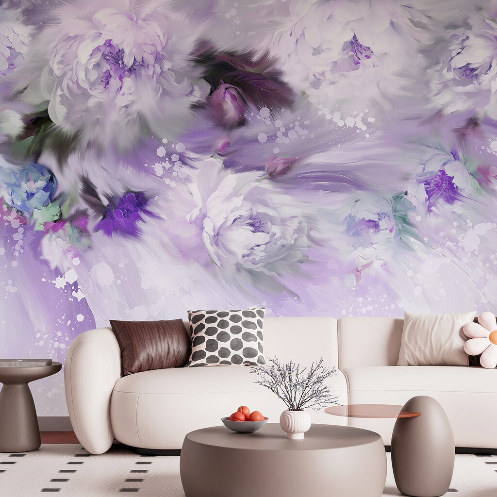 Bloemen boven een lichtstroom — interieur 2